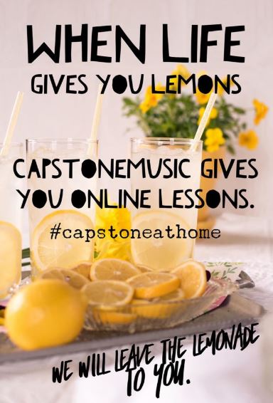 COVID Online Music Lessons Capstone Music