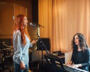 Adult Woman Taking Vocal Lessons