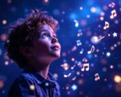 boy feeling mental health benefits of music