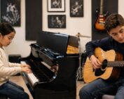 Guitar vs Piano-Lessons Burlington Learning